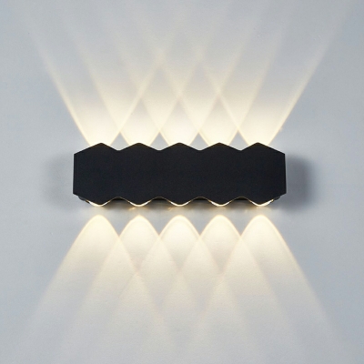 Modern Minimalist Aluminum Wall Washer Creative Waterproof Wall Lamp for Outdoor