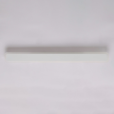 1 Light Contemporary Style Rectangle Shape Metal Wall Mounted Light Fixture