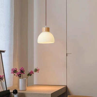 Glass Material Pendant Light Modern Style Ceiling Pendant Light for Bedroom