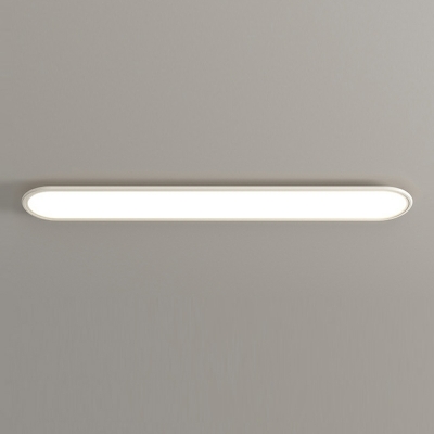 Modern Simple Thin Rectangular LED Flushmount Ceiling Light for Corridor and Entrance