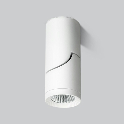 Cylindrical Ceiling Mount Light Fixture Minimalism for Living Room