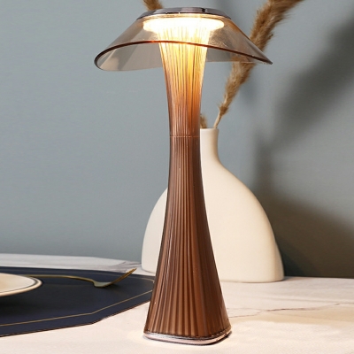 1 Light Minimalism Style Geometric Shape Metal Bedside Lamps for Bedroom