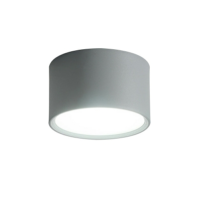 Cylinder Ceiling Mount Light Fixture Contemporary Macaron for Living Room