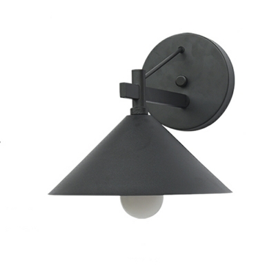 American Simple Waterproof Wall Lamp Retro Wrought Iron Wall Mount Fixture for Garden