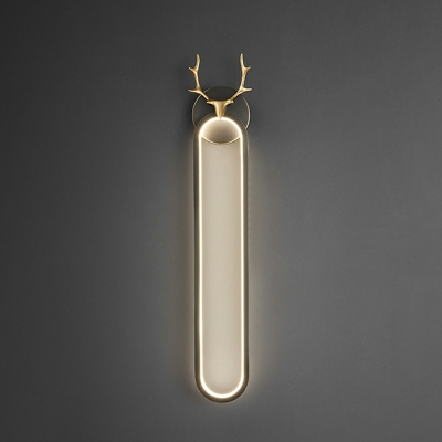 Nordic Minimalist Antler Creative LED Wall Light for Bedroom and Hallway