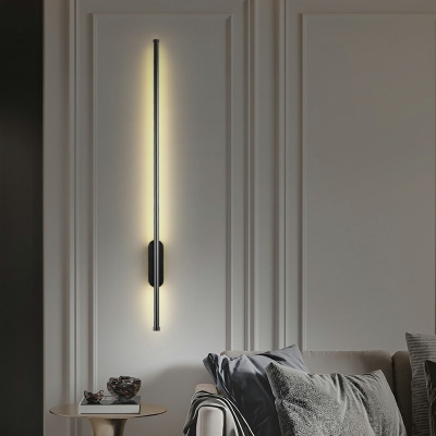Nordic Minimalist Strip LED Aluminum Vanity Lamp for Bathroom and Bedroom