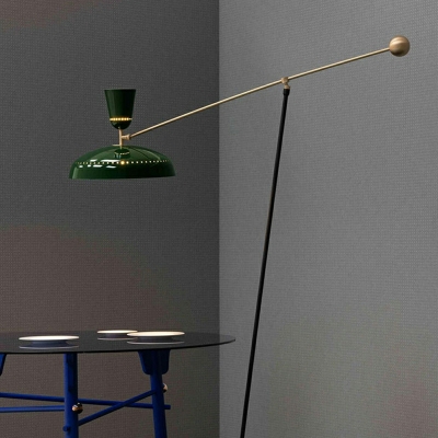 Nordic Simple Long Arm Floor Lamp Retro Creative Metal Floor Lamp