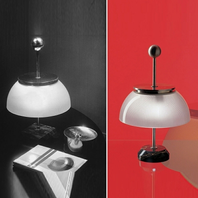 Italian Minimalist and Creative Glass Table Lamps for Bedroom and Homestay