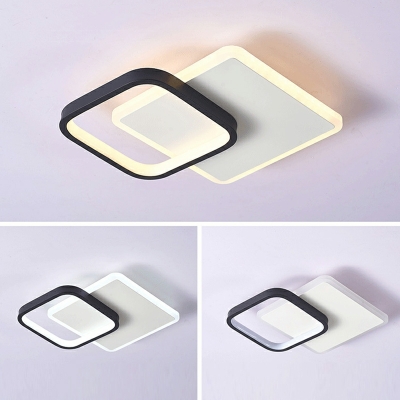 Nordic Minimalist Creative Geometric LED Ceiling Lamp for Corridors and Aisles