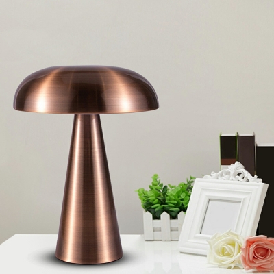 1 Light Modern Style Geometric Shape Metal Bedside Lamps for Bedroom