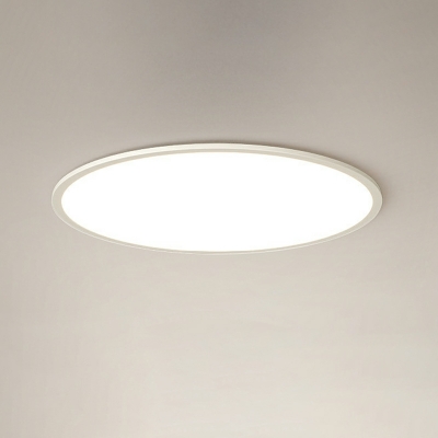 Modern Ultra-thin Aluminum LED Ceiling Light for Study Room and Bedroom