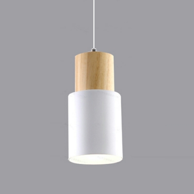 Nordic Minimalist Wooden Hanging Lamp for Dining Room and Bedroom