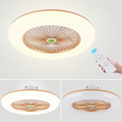 1 Light Minimalist Style Round Shape Metal Ceiling Flush Mount Lights