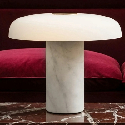 Nordic Minimalist Marble Table Lamp with Artistic Sense for Bedroom