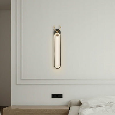 Nordic Minimalist Antler Creative LED Wall Light for Bedroom and Hallway
