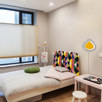 Cloud LED Wall Mounted Light Fixture Macaron Metal for Living Room Room