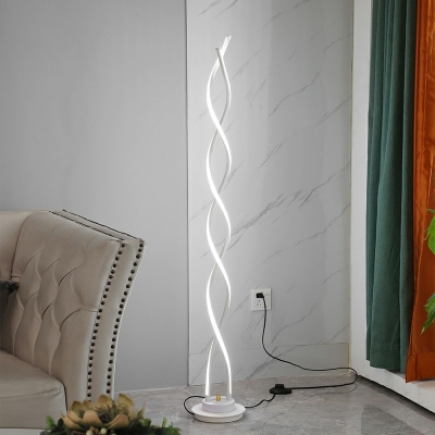 LED Linear Floor Lights Nordic Style Minimalism for Living Room