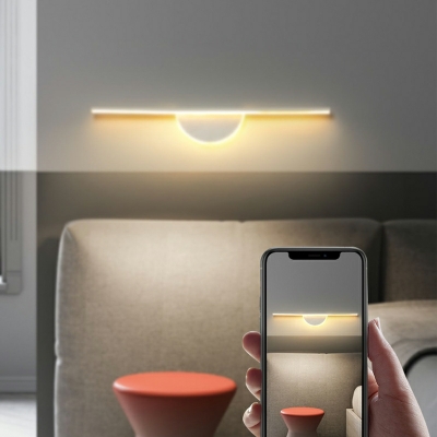 LED Minimalist Strip Vanity Light for Bathroom and Bedroom Bedside