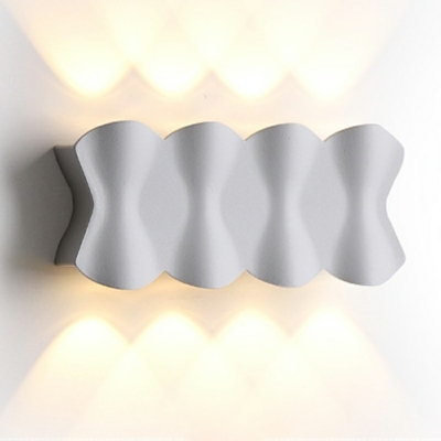 Minimalism LED Wall Mounted Light Fixture Basic Metal for Bedroom