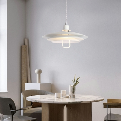 Nordic Style Hanging Pendnant Lamp Simplicity Macaron Metal for Dinning Room