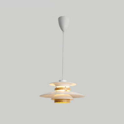 1 Light Contemporary Style Cone Shape Metal Ceiling Pendant Light