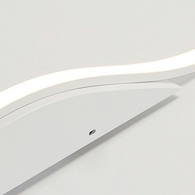 1 Light Modern Style Linear Shape Metal Flush Mount Ceiling Fixture