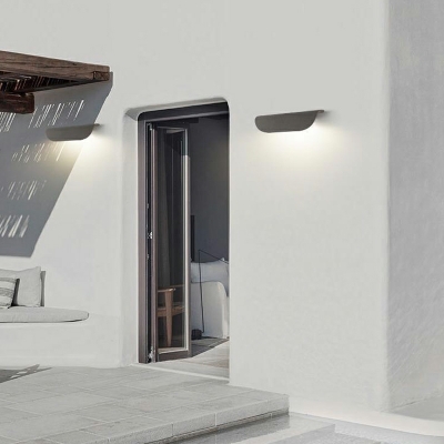 Creative Minimalist Cement Wall Lamp for Bedroom and Outdoor Waterproof