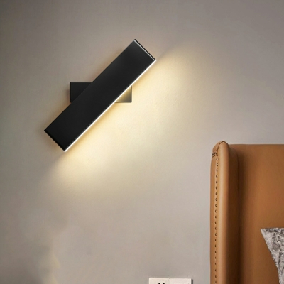 Minimalism Metal Wall Mounted Light Fixture LED Basic for Living Room