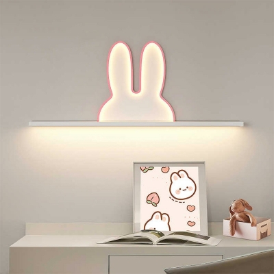 Animal Creative Wall Mounted Light Fixture Contemporary Cartoon for Kid's Room