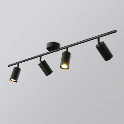 Creative Metal Track Ceiling Spotlights for Living Room and Cloakroom