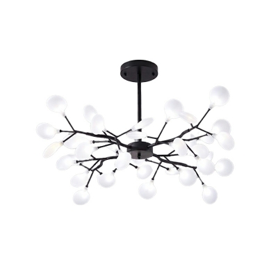 Nordic Light Luxury Firefly Chandelier for Bedroom and Dining Room