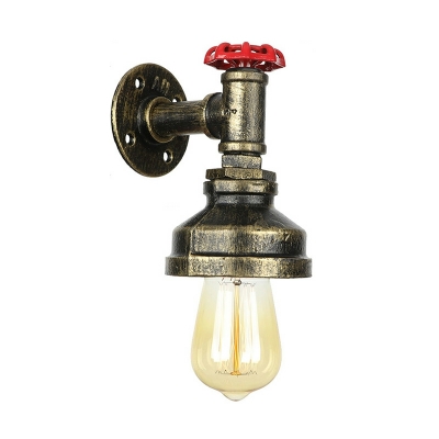 Industrial Wall Mounted Light Fixture Vintage Metal for Living Room