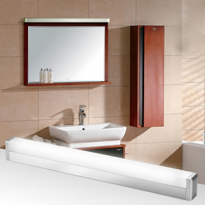 LED Linear Wall Mounted Vanity Lights Minimalism for Bathroom