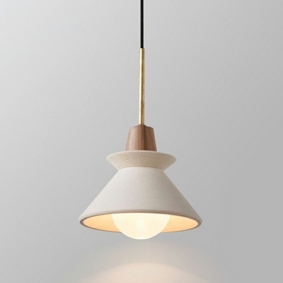 Nordic Simple Cement Pendant Lamp 1 Light for Restaurant and Bar