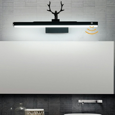 1 Light Nordic Style Linear Shape Metal Vanity Wall Light Fixtures