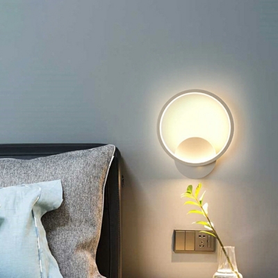 1 Light Nordic Style Geometric Shape Metal Wall Hanging Lights