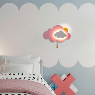 Cloud LED Wall Mounted Light Fixture Minimalism Metal for Living Room