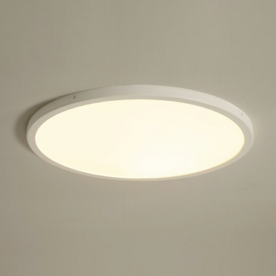 Minimalist Aluminum Ultra-thin Ceiling Lamp LED Soft Light for Bedroom and Study