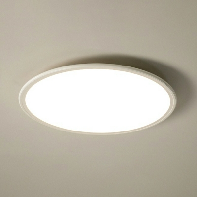 LED Minimalist Aluminum Ultra-thin Ceiling Lamp for Bedroom and Study