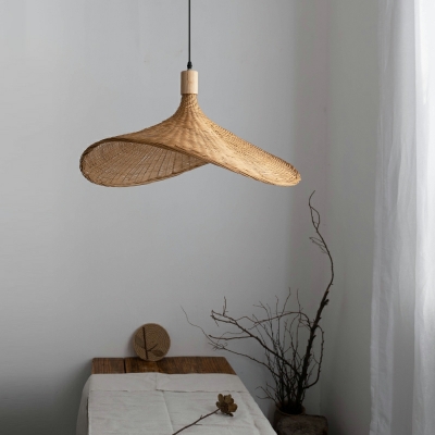 Southeast Asian Creative Bamboo Pendant Lamps for Bedrooms and Homestays