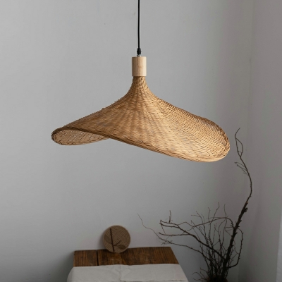 Southeast Asian Creative Bamboo Pendant Lamps for Bedrooms and Homestays