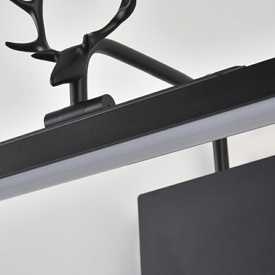 1 Light Nordic Style Linear Shape Metal Vanity Wall Light Fixtures