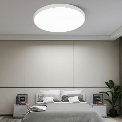 Creative LED Round Ceiling Lamp with Three Gears for Balcony and Bedroom