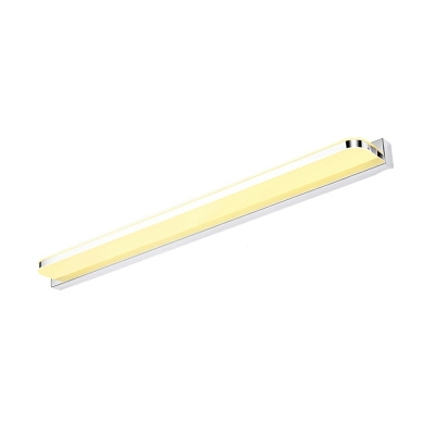 LED Minimalist Metal Long Vanity Lamp for Bathroom and Dressing Room