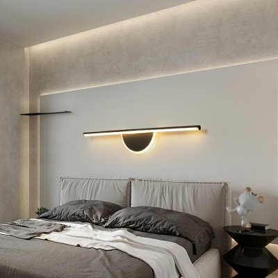 LED Minimalist Strip Vanity Light for Bathroom and Bedroom Bedside