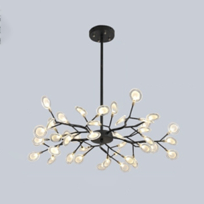 Nordic Creative Firefly Chandelier for Living Room and Bedroom