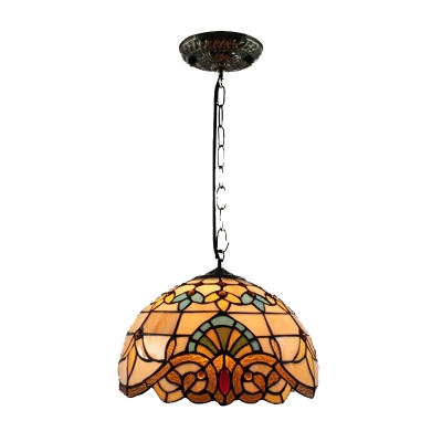 Tiffany Vintage Stained Glass Pendant Lights for Bar and Dining Room