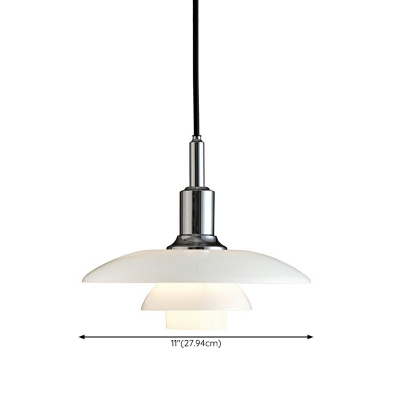 1 Light Contemporary Style Cone Shape Metal Pendant Light Fixtures
