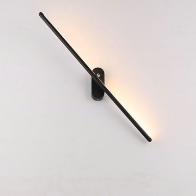 1 Light Minimalism Style Linear Shape Metal Wall Sconces Light Fixtures