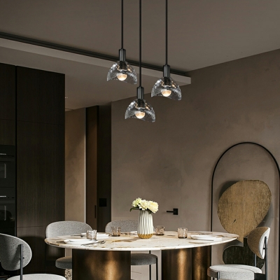 Italian Full Copper Crystal Pendant Light for Restaurant and Bar
